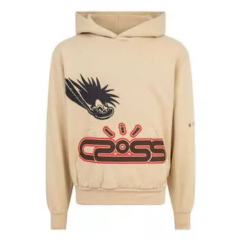 Толстовка cactus jack fw22 motor sport hoodie 'medium olive' Travis Scott, зеленый