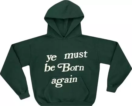 Толстовка Cactus Plant Flea Market Born Again Hooded Sweatshirt 'Green', зеленый
