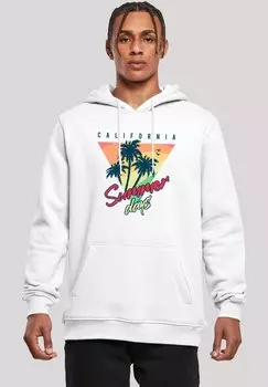 Толстовка CALIFORNIA PALMEN RETRO F4NT4STIC, белый