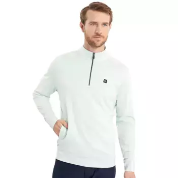 Толстовка Calvin Klein Golf Concord half zip, зеленый