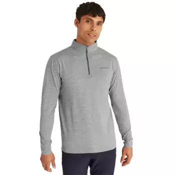 Толстовка Calvin Klein Golf Newport half zip, серый