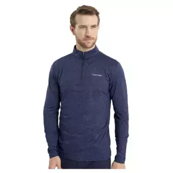 Толстовка Calvin Klein Golf Printed Newport half zip, синий