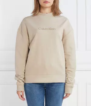 Толстовка Calvin Klein Hero с логотипом, бежевый