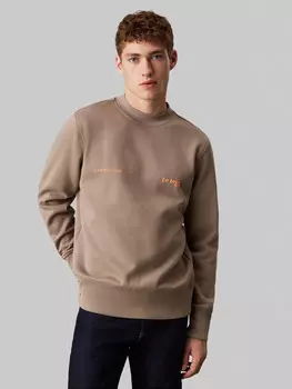 Толстовка CALVIN KLEIN JEANS 1978 Regular Fit, бежевый