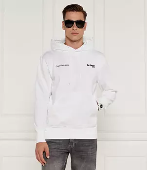 Толстовка CALVIN KLEIN JEANS 1978 Regular Fit, белый