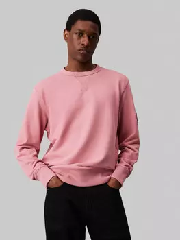 Толстовка CALVIN KLEIN JEANS BADGE Regular Fit, роза