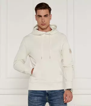 Толстовка CALVIN KLEIN JEANS BADGE Regular Fit, кремовый