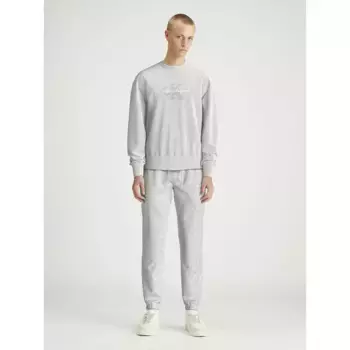 Толстовка Calvin Klein Jeans Chenille Monologo, серый