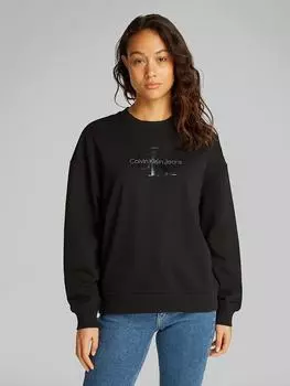 Толстовка CALVIN KLEIN JEANS, черный