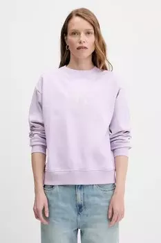Толстовка Calvin Klein Jeans, фиолетовый