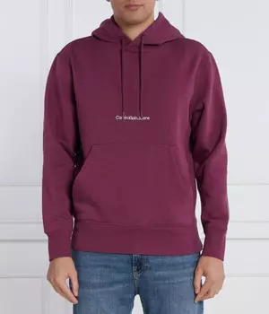 Толстовка Calvin Klein Jeans Institutional, фиолетовый