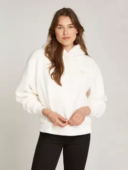 Толстовка CALVIN KLEIN JEANS Regular Fit, экрю