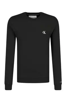 Толстовка CALVIN KLEIN JEANS regular fit, черный