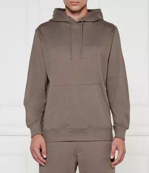 Толстовка CALVIN KLEIN JEANS Regular Fit, коричневый