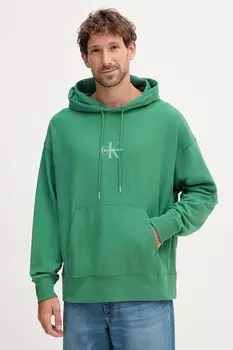 Толстовка Calvin Klein Jeans, зеленый