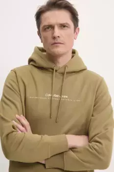 Толстовка Calvin Klein Jeans, зеленый