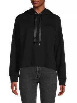 Толстовка Calvin Klein со швами, черный