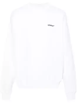 Толстовка Cam Arrows из органического хлопка OFF-WHITE, белый