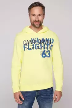 Толстовка CAMP DAVID с капюшоном, хлопок, цвет Sunlight