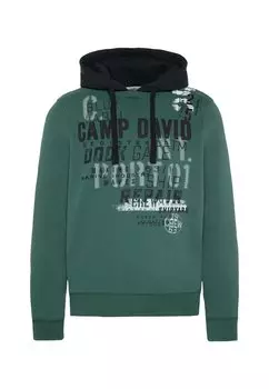 Толстовка CAMP DAVID 'Shipyard', зеленый