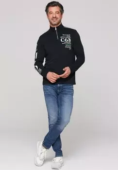 Толстовка Camp David, темно-синий