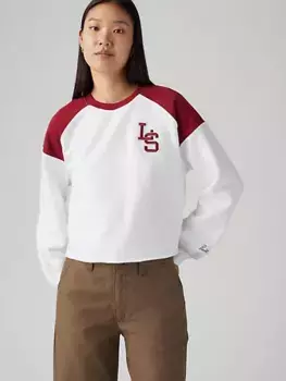 Толстовка Campout Crew Levi's, цвет Sundried Tomato - Red