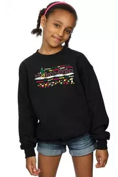 Толстовка Candy Cane Forest Elf, черный