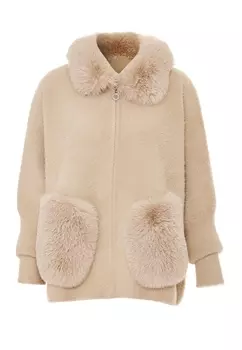 Толстовка caneva Strickjacke, бежевый