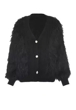 Толстовка caneva Strickjacke, черный