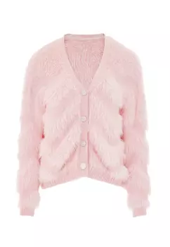 Толстовка caneva Strickjacke, розовый