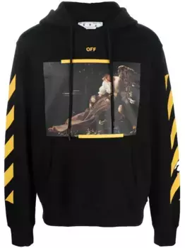 Толстовка Caravaggio с капюшоном OFF-WHITE, черный