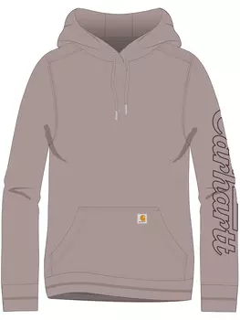 Толстовка CARHARTT Kapuzen, цвет altrosa
