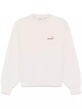 Толстовка Carhartt WIP American Script, серый