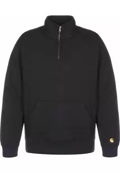 Толстовка Carhartt WIP Chase, темно–синий золотой