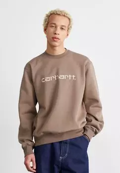 Толстовка Carhartt WIP, цвет branch/rattan