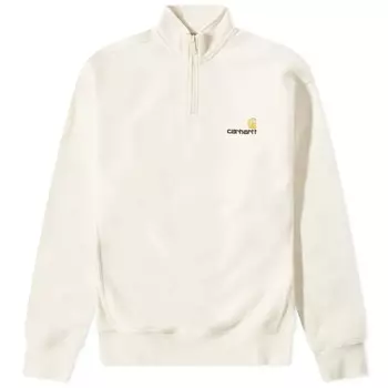 Толстовка Carhartt WIP Half Zip American Script Sweat