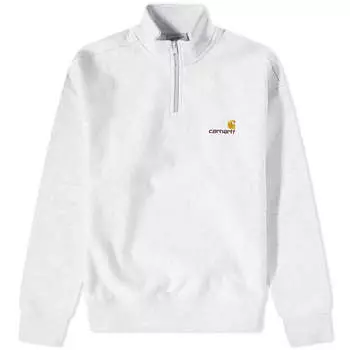 Толстовка Carhartt WIP Half Zip American Script Sweat