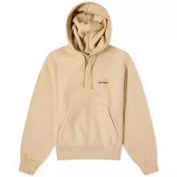 Толстовка Carhartt Wip Hd American Script, бежевый
