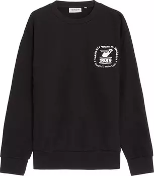 Толстовка Carhartt WIP Stamp State 'Black', черный