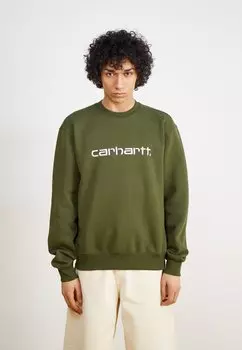 Толстовка Carhartt WIP, зеленый
