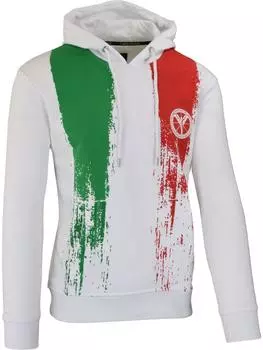 Толстовка Carlo Colucci Hoodie ohne Reiverschluss Carlando, белый