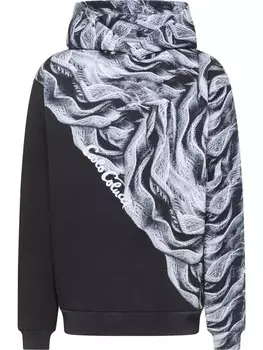 Толстовка Carlo Colucci Hoodie ohne Reiverschluss Draicchio, черный