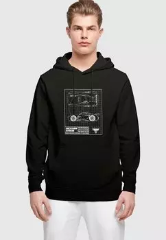 Толстовка Cars Jackson Storm Blueprint ABSOLUTE CULT, черный