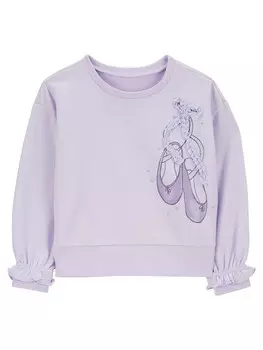 Толстовка carter's, фиолетовый