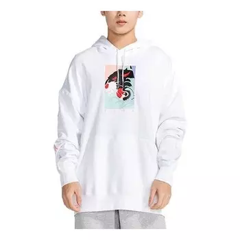 Толстовка cartoon alphabet printing white Puma, белый