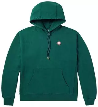 Толстовка Casablanca Diamond Logo Hooded Sweatshirt 'Green', зеленый