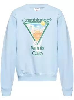 Толстовка Casablanca Metaphysical Tennis Icon, синий