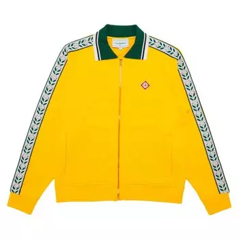 Толстовка Casablanca Motosport Laurel Tape Sweatshirt, желтый