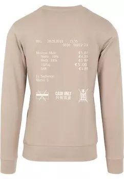 Толстовка CASH ONLY CREWNECK Mister Tee, песочный