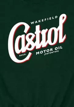 Толстовка CASTROL REGISTERED LOGO Henry Tiger, темно-зеленый